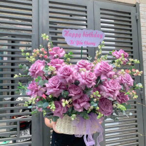 Giỏ hoa tươi chúc mừng sinh nhật