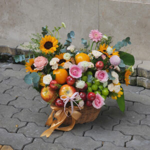 Giỏ hoa trái cây cao cấp