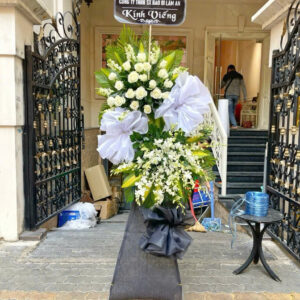 Lẵng hoa chia buồn