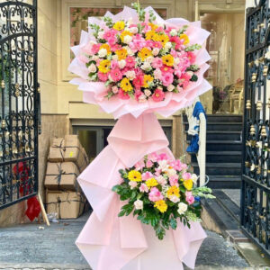 Hoa khai trương cửa hàng