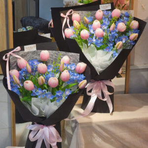 Bó Hoa Tulip Sweet Pastel Tulip Bouquet quà tặng 20/10