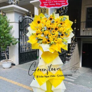 Hoa Khai Trương Nắng Vàng Thịnh Vượng